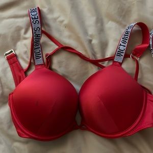 Victoria’s Secret Bling Shine Swim Top 32c